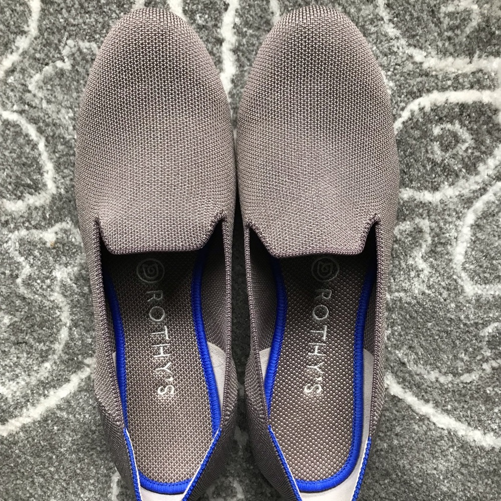 Size 8.5 mocha Rothy loafers